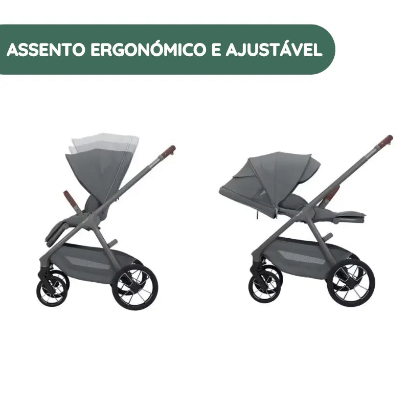 Assento ergonómico e ajustável