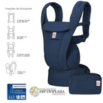 Mochila Porta-bebés Omni Deluxe Algodão da Ergobaby - Midnight Blue