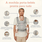 Mochila Porta-bebés Omni Deluxe Mesh da Ergobaby - Midnight Blue