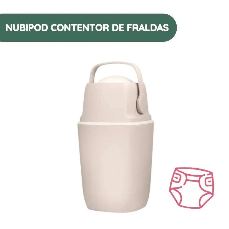 Contenedor de Pañales NubiPod - Beige