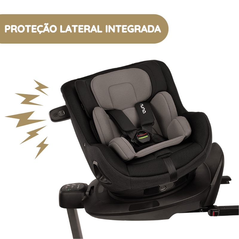 Nuna Cadeira Auto Pruu Aire - Caviar