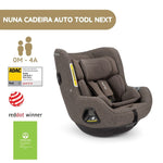 Nuna Cadeira Auto Todl Next - Chestnut