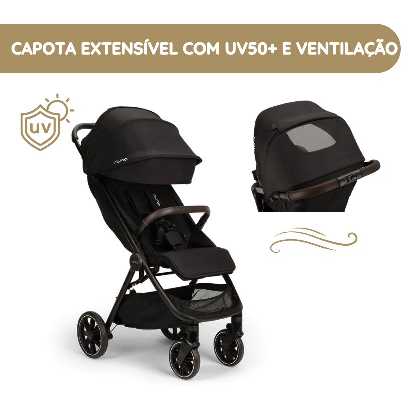 Nuna Carrinho de Bebé Trvl Lx - Pine