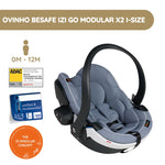 Ovinho para Bebé BeSafe iZi Go Modular X2 i-Size - Cloud Mélange