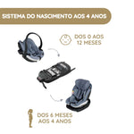 Ovinho para Bebé BeSafe iZi Go Modular X2 i-Size - Cloud Mélange