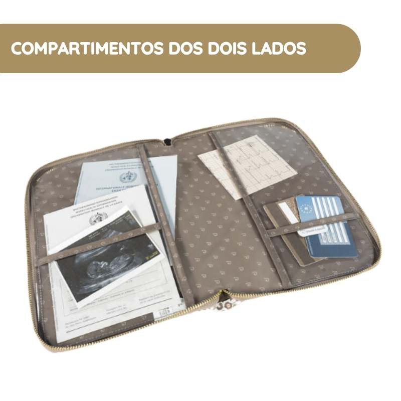 Pasito a Pasito Porta Documentos London - Black