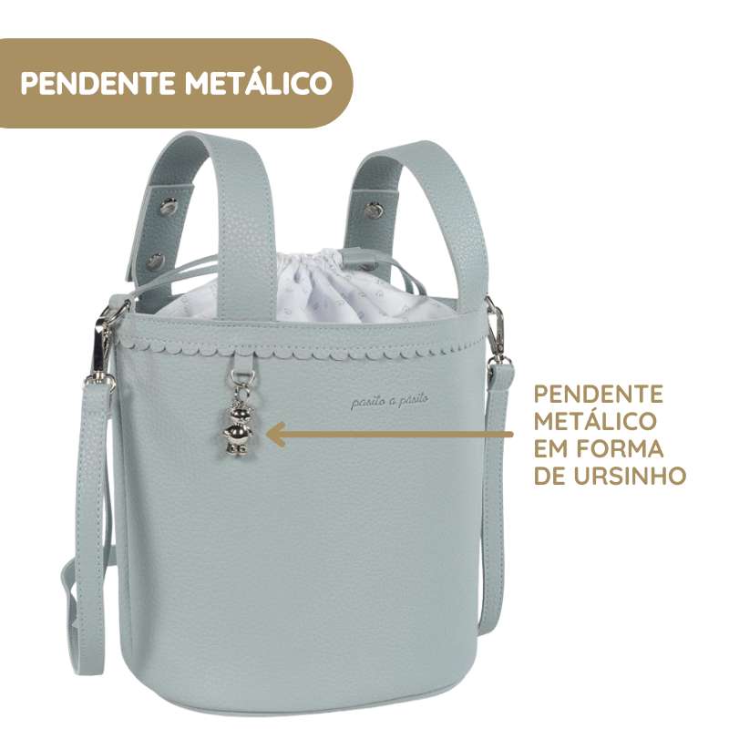 Pasito a Pasito Bolsa Bucket Icon Sky