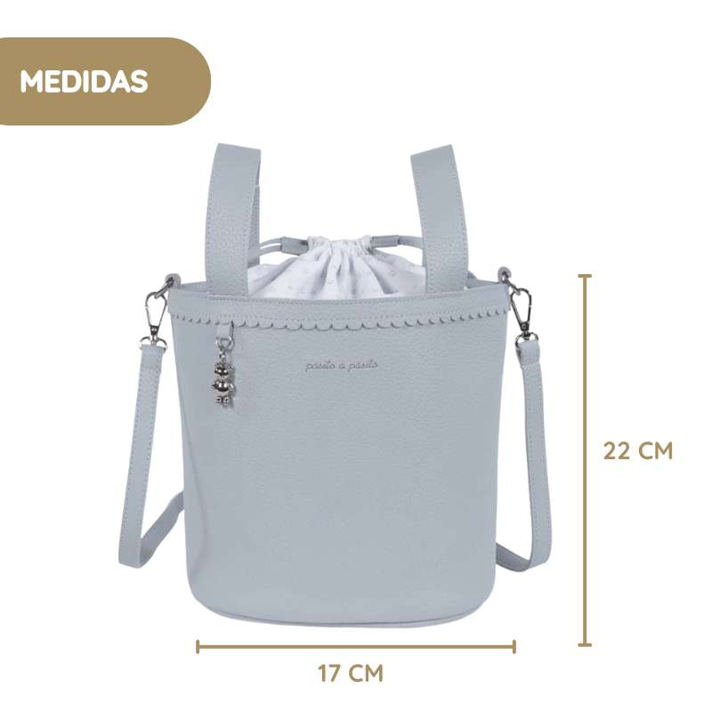 Pasito a Pasito Bolsa Bucket Icon Rose