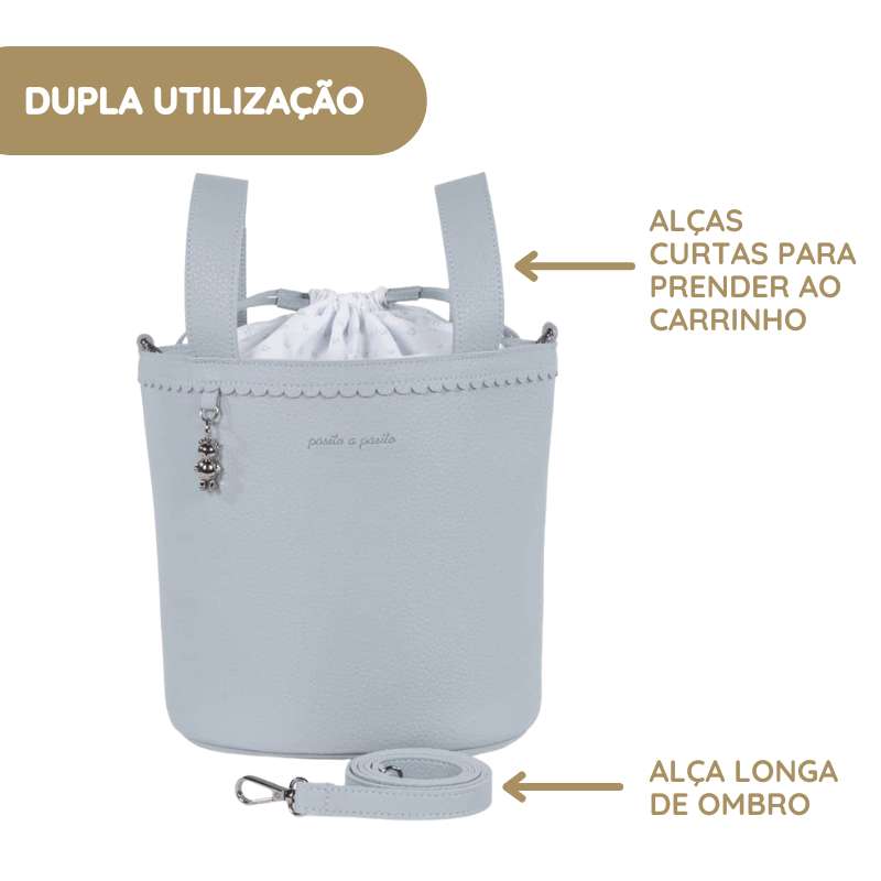 Pasito a Pasito Bolsa Bucket Icon Caramel