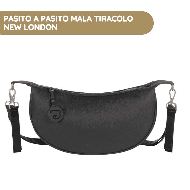 Pasito a Pasito Mala Tiracolo New London - Black