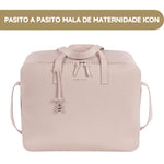 Pasito a Pasito Mala de Maternidade Icon - Rose
