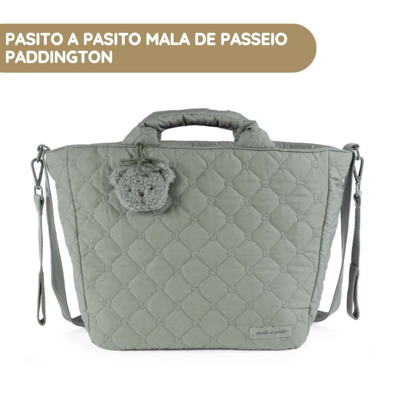 Pasito a Pasito Mala de Passeio Paddington - Verde