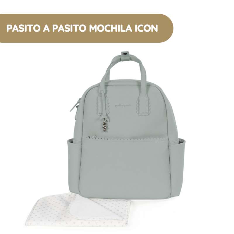 Pasito a Pasito Mochila Icon - Green