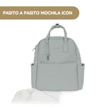 Pasito a Pasito Mochila Icon - Green