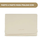 Pasito a Pasito Muda Fraldas Icon - Cream