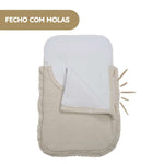Pasito a Pasito Saco Manta Tricot - Beige