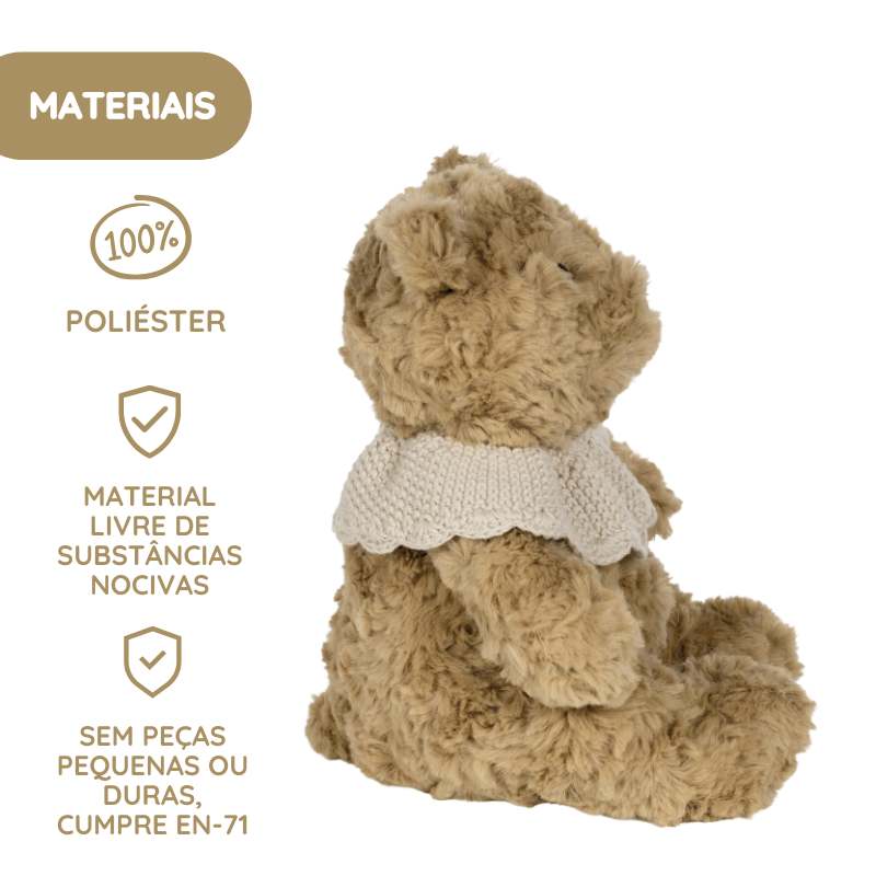 Pasito a Pasito Urso Peluche Tricot - Azul