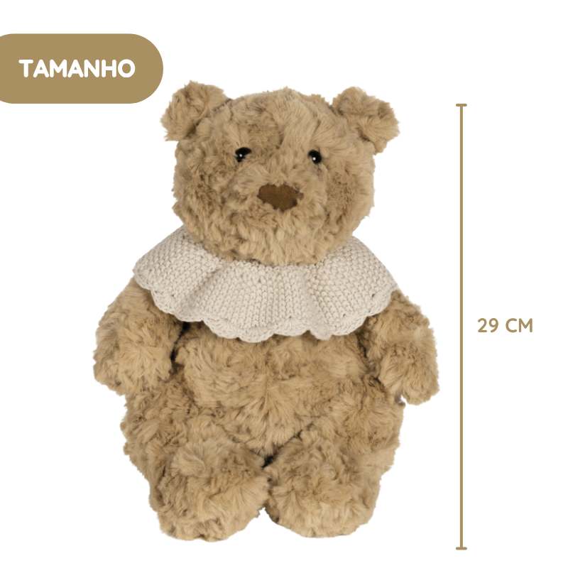 Pasito a Pasito Urso Peluche Tricot - Beige