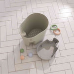 Shnuggle Balde para Brinquedos de Banho - Eucalyptus