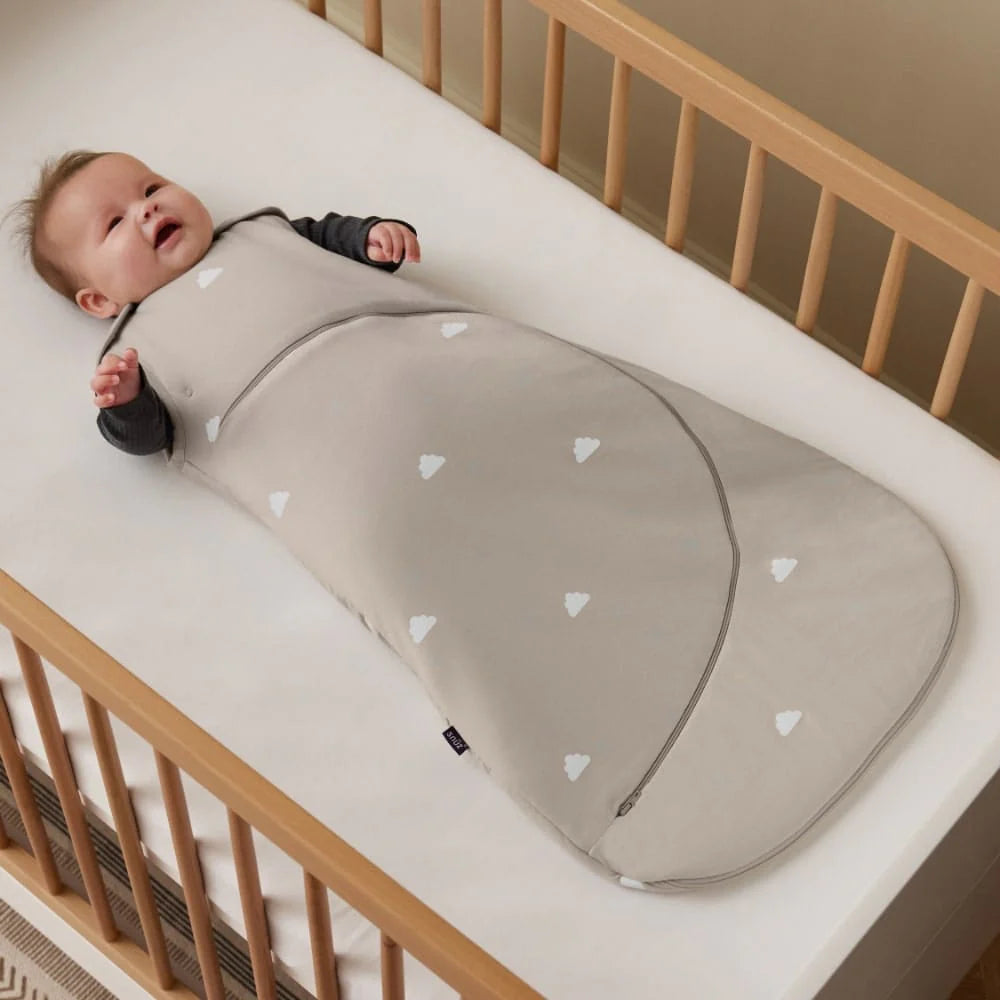 SnuzPouch Saco de dormir 0-6 meses Tog 0.5 - Grey Cloud