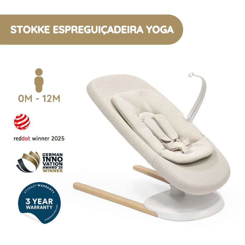Stokke Espreguiçadeira Yoga - Light Sand