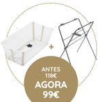 Stokke Flexi Bath Banheira + Suporte - Sandy Beige