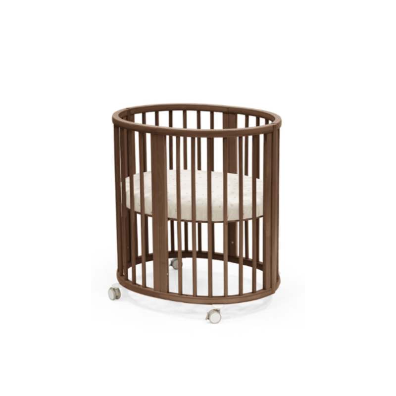 Stokke Sleepi Mini Berço + Colchão + Lençol - Warm Brown