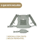 Stokke Mochila Portabebé Limas Mesh - Anthracite