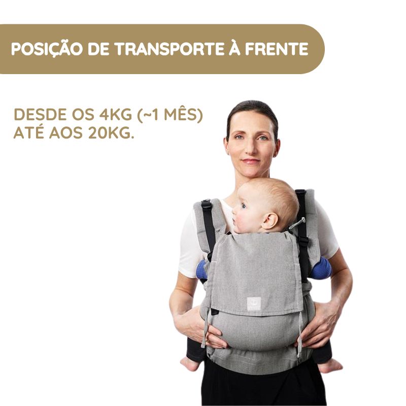 Stokke Mochila Portabebé Limas Mesh - Glacier Green