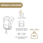 Stokke Mochila Portabebé Limas - Leopard Lilac