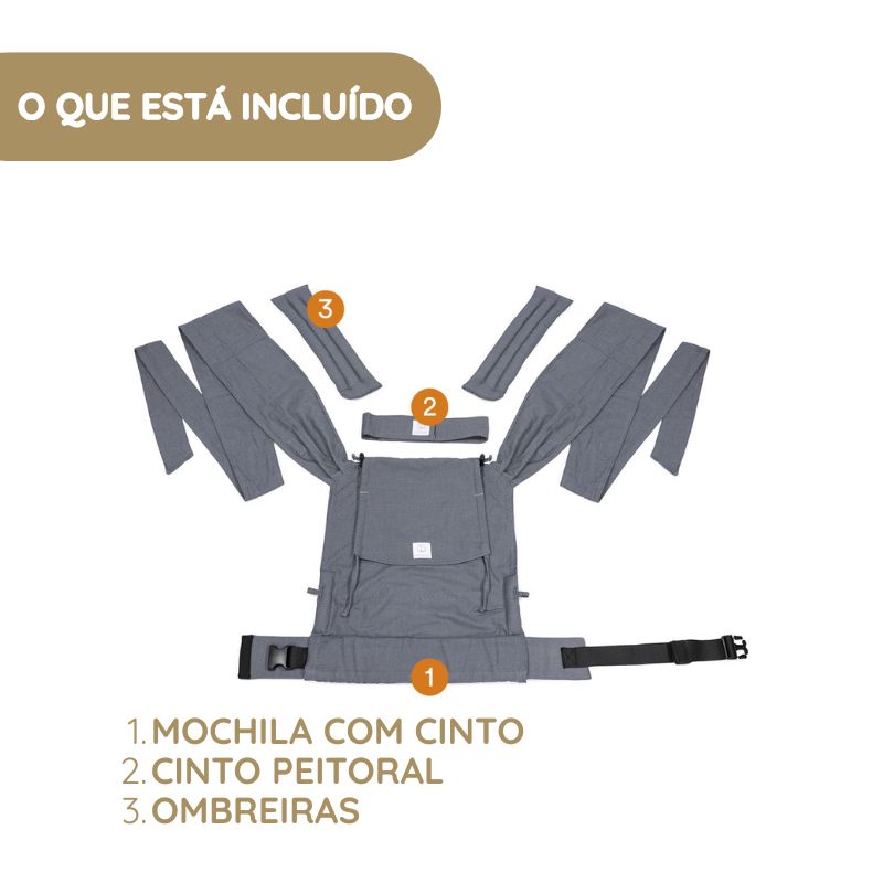 Stokke Mochila Portabebé Limas - Leopard Lilac