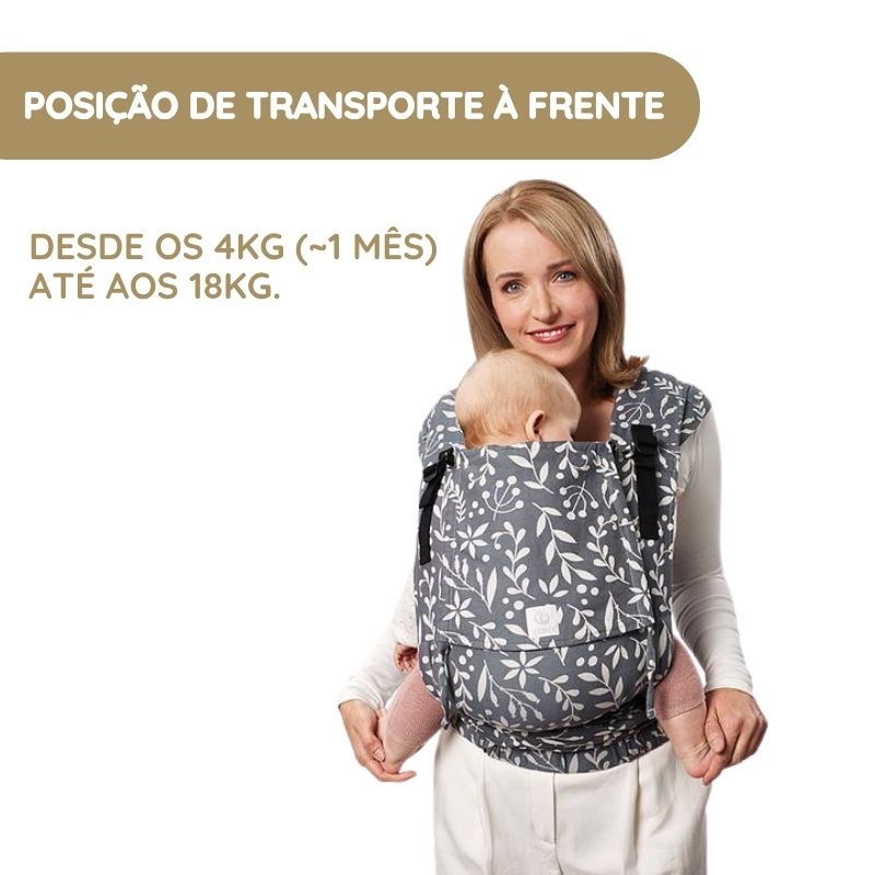 Stokke Mochila Portabebé Limas Plus - Black