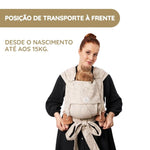 Stokke Mochila Portabebé Limas - Leopard Lilac