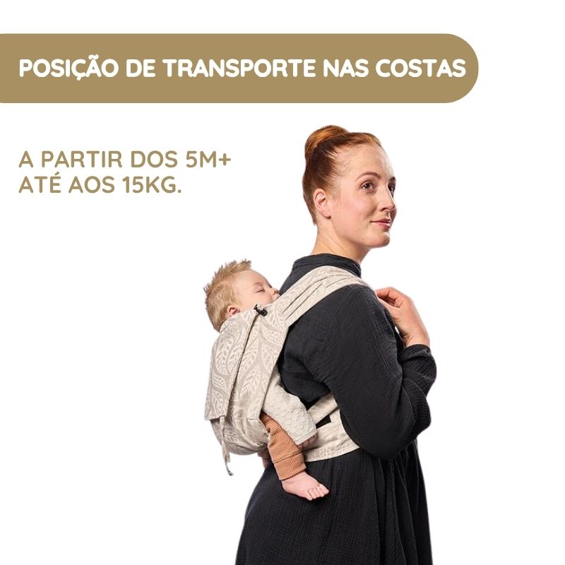 Stokke Mochila Portabebé Limas - Leopard Lilac