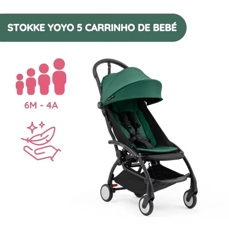 Stokke YOYO 5 Carrinho de Bebé - Forest