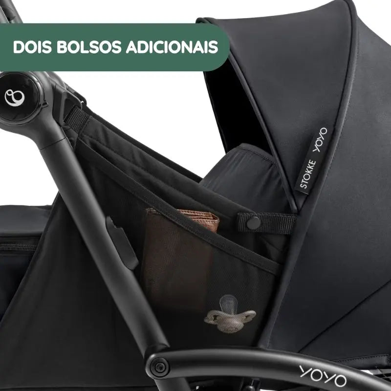 Dois bolsos adicionais