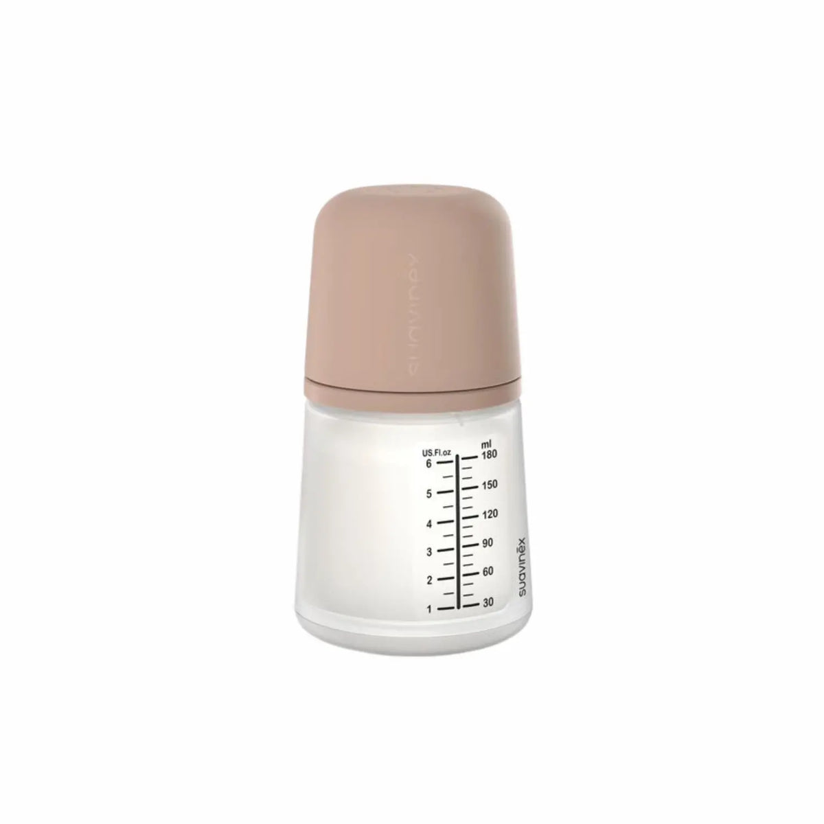 Suavinex Biberón Anticólico Zero.Zero 180 ml - Flujo Lento - Tono Medio