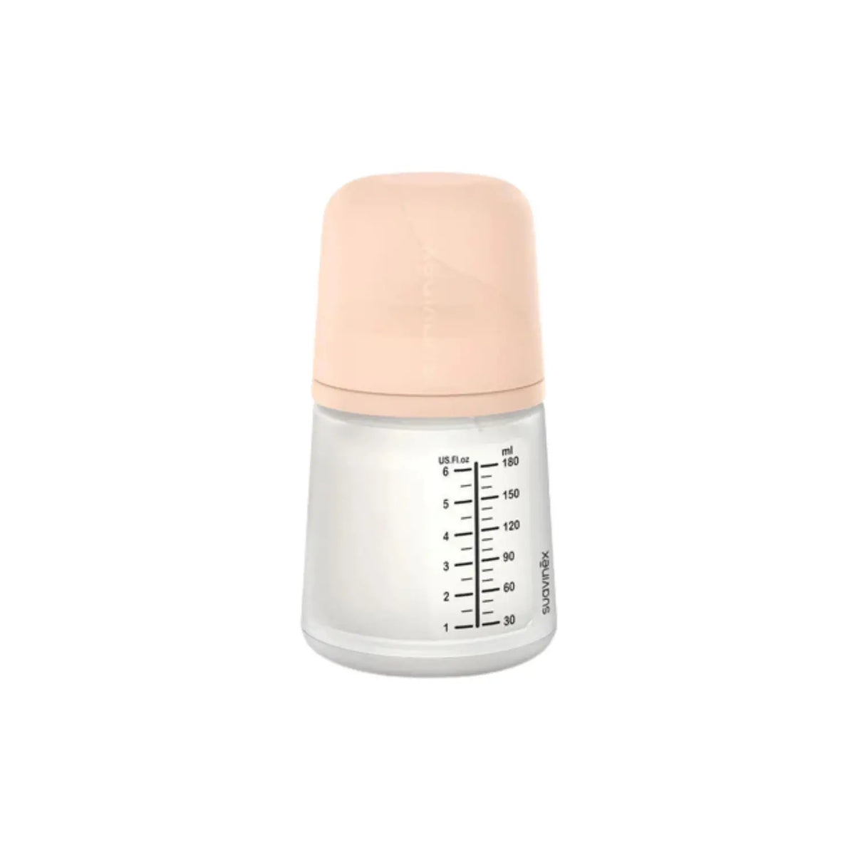 Suavinex Biberón Anticólico Zero.Zero 180 ml - Flujo Lento - Tono Muy Claro