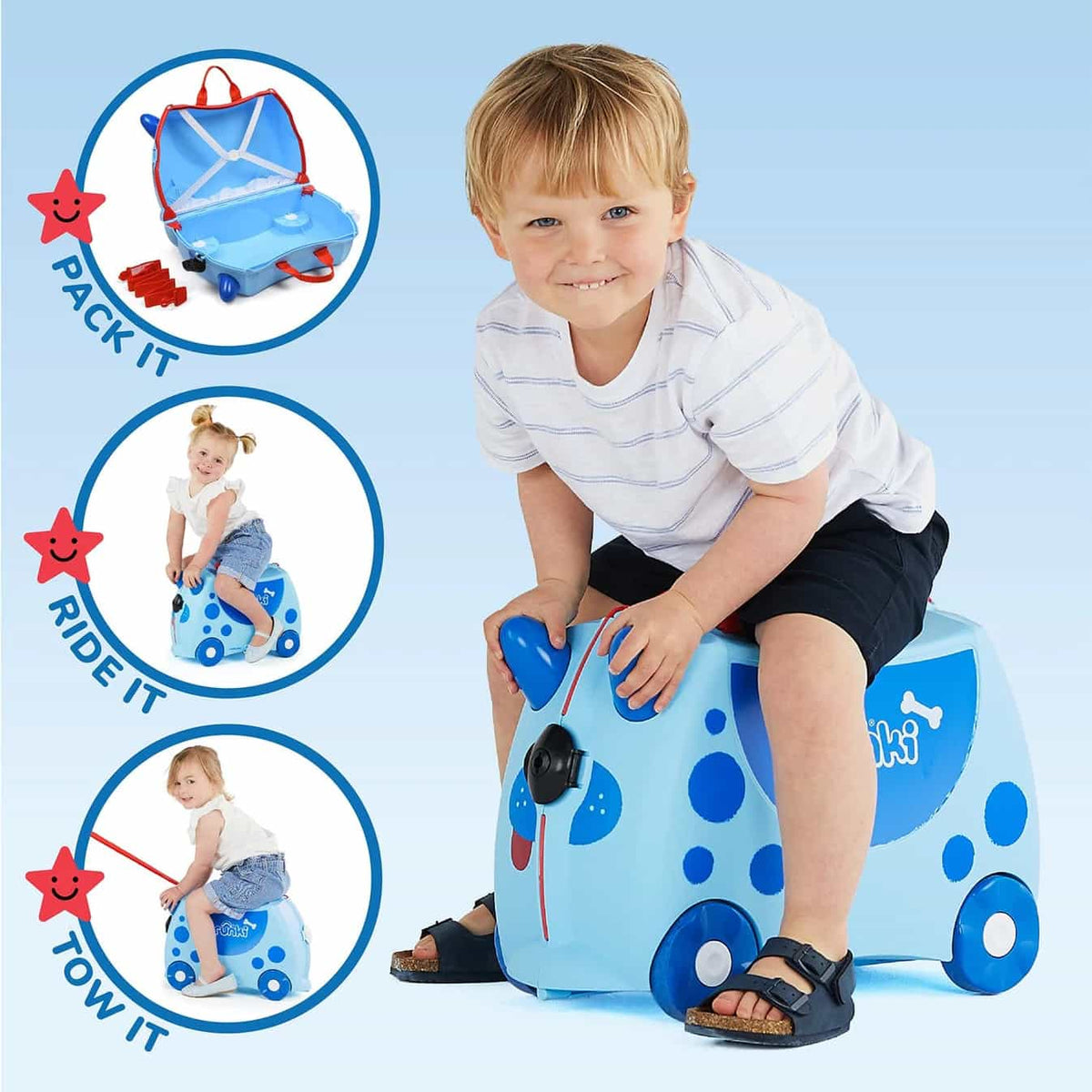 Trunki Mala de Viagem - Cão Doug