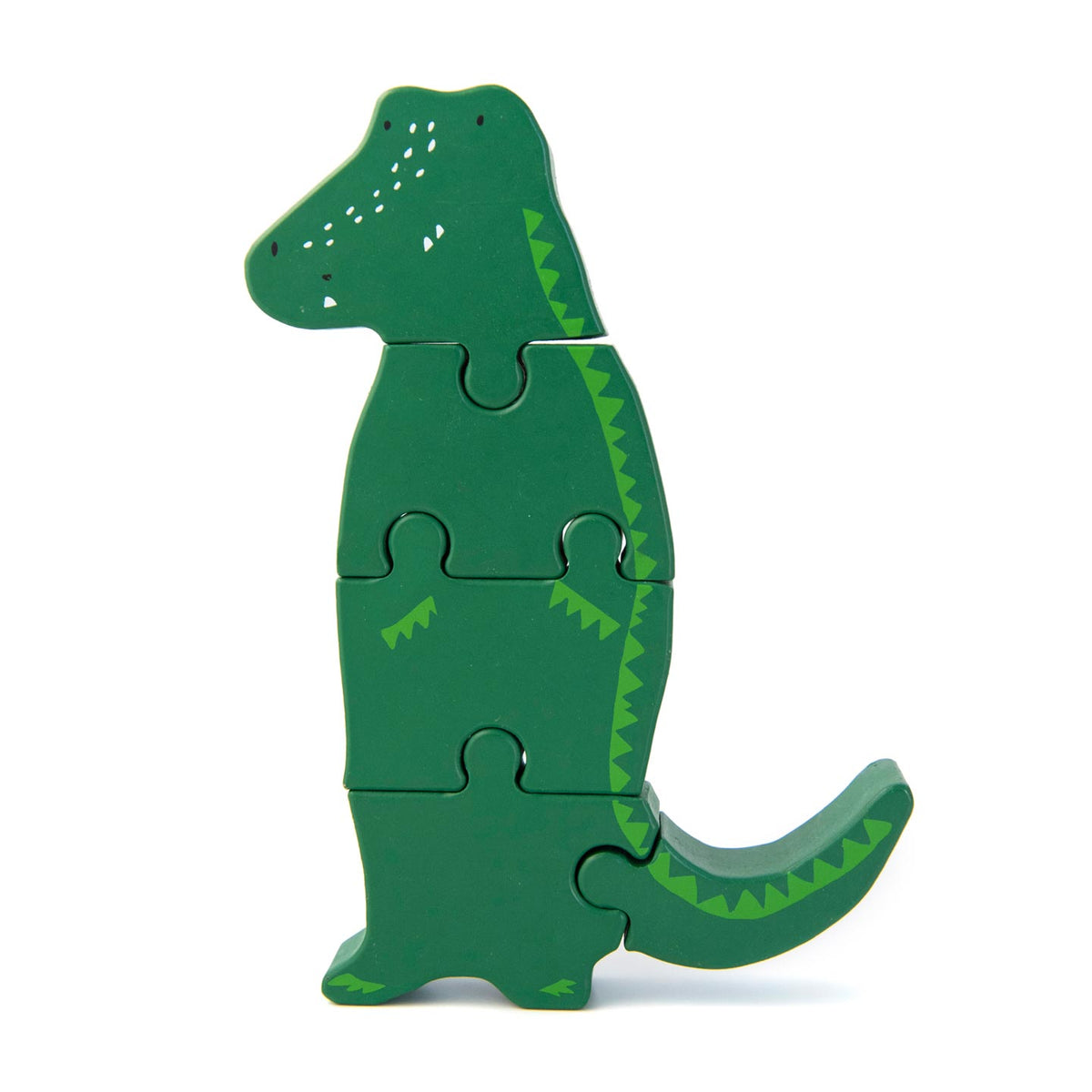 Trixie Puzzle de Formas em Madeira - Mr. Crocodile