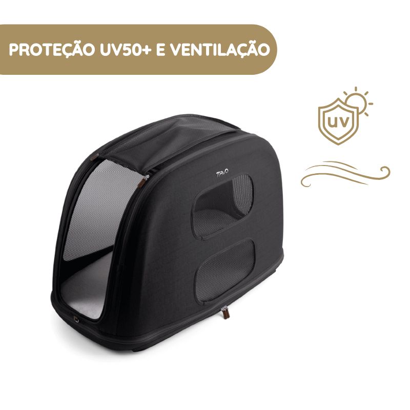 Tavo Crispin M Transportadora com Isofix para Automóvel - Onyx