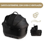 Tavo Maeve ISO5X Transportadora para Animais de Estimação com Isofix para Automóvel e Passeio - Onyx