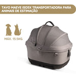Tavo Maeve ISO5X Transportadora para Animais de Estimação com Isofix para Automóvel e Passeio - Merle