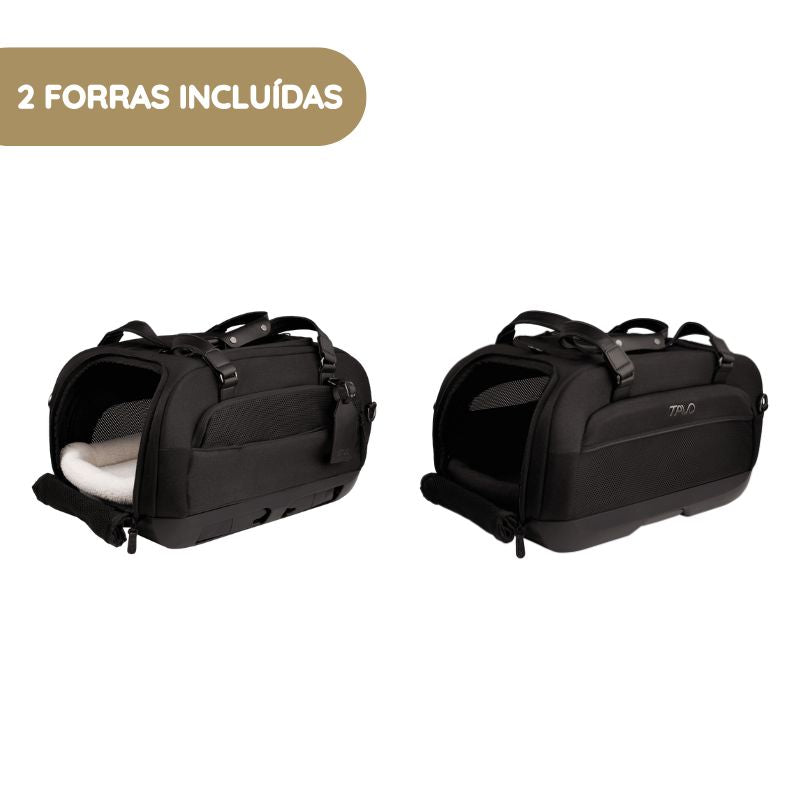 Tavo Dupree II Transportadora para Animais de Estimação com Isofix para Automóvel e Avião - Onyx