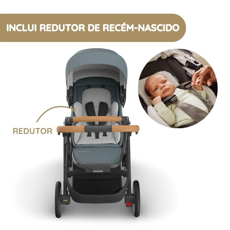UPPAbaby Carrinho de Bebé Cruz V3 - Evelyn