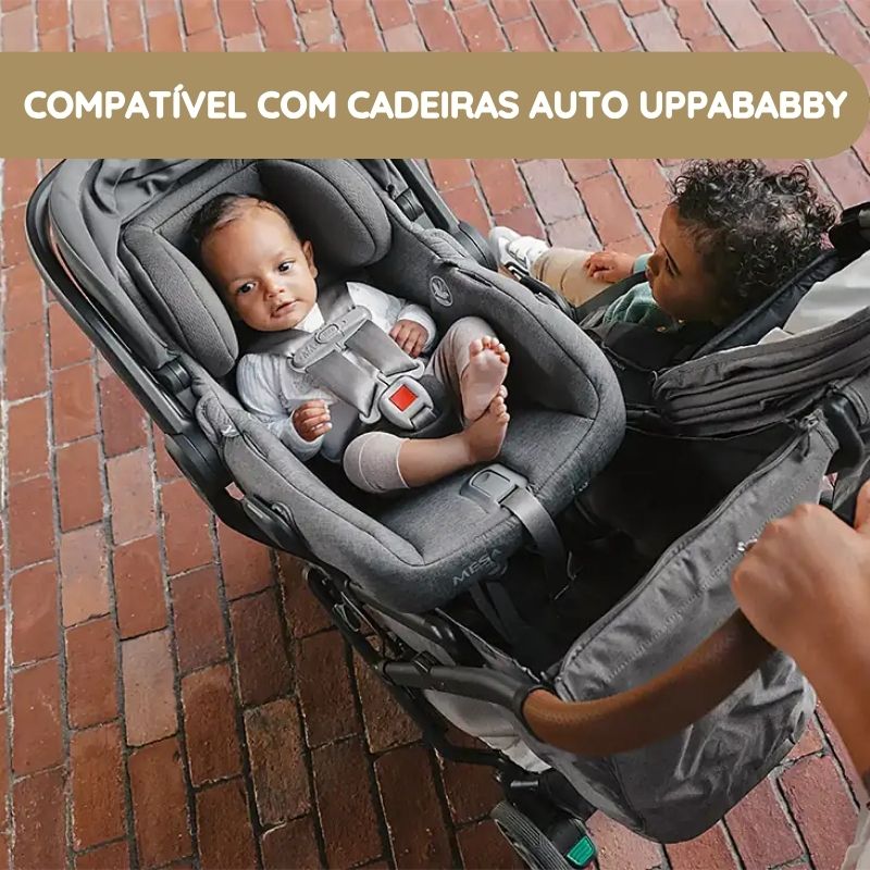 UPPAbaby Minu Duo Carrinho de Gémeos - Greyson