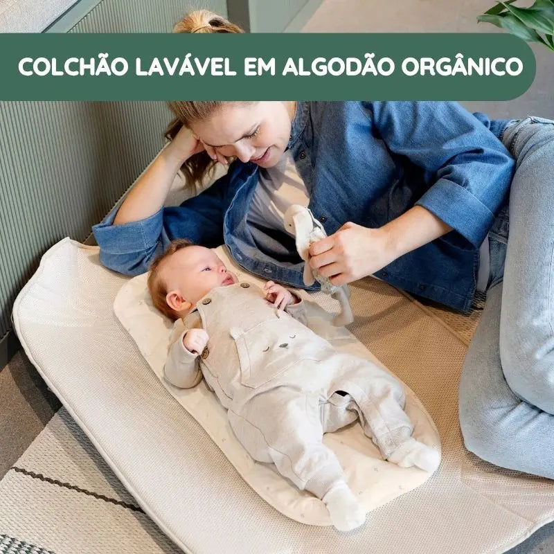 Colchão lavável em algodão orgânico