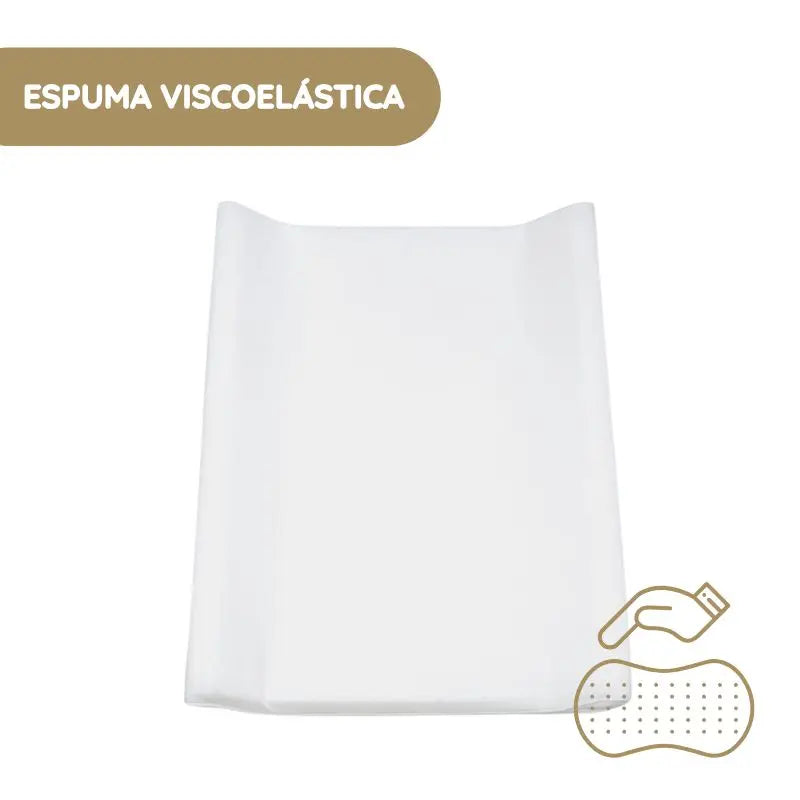 Walking Mum Muda Fraldas em Espuma com Forra Praliné Rayas - Moka