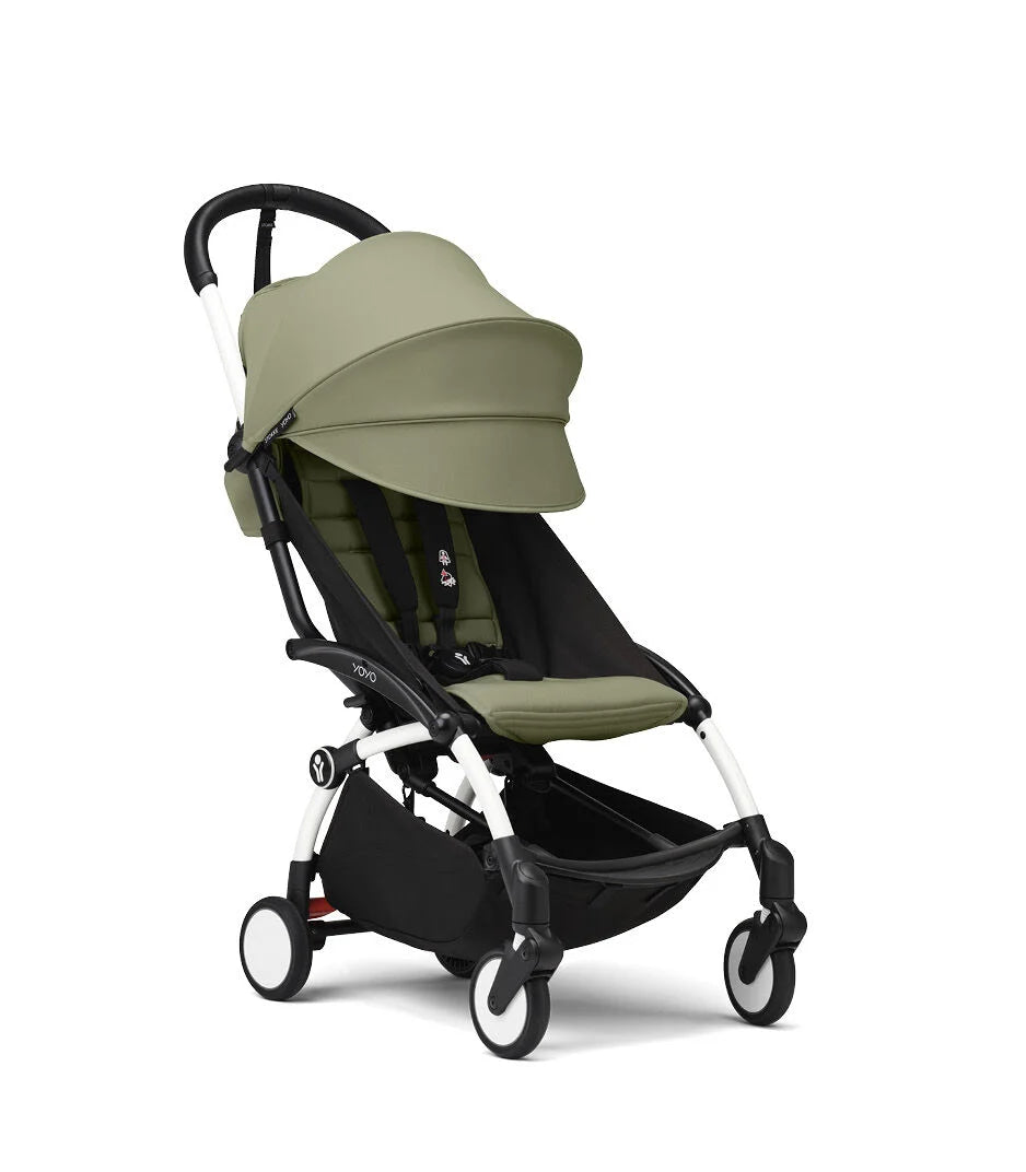 Stokke YOYO 3 Carrinho de Bebé - White + Color Pack - Toffee
