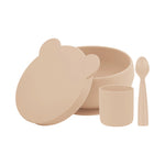 Minikoioi - Conjunto de Alimentação BLW Set I - Bubble Beige